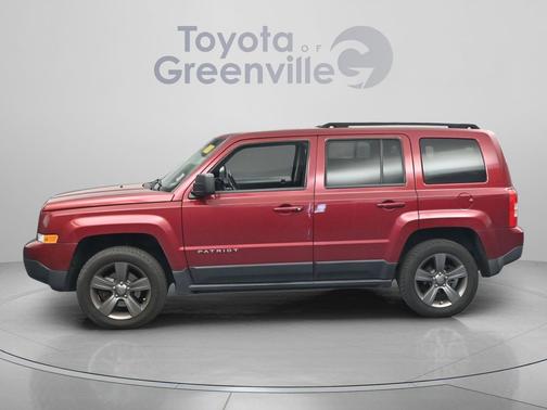Deep Cherry Red Crystal Pearlcoat 2015 Jeep Patriot High Altitude Edition