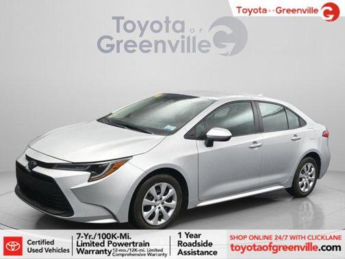 Classic Silver Metallic 2024 Toyota Corolla LE