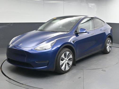 Deep Blue Metallic 2024 Tesla Model Y Long Range Dual Motor All-Wheel Drive