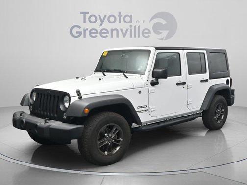 Bright White Clearcoat 2017 Jeep Wrangler Unlimited Sport