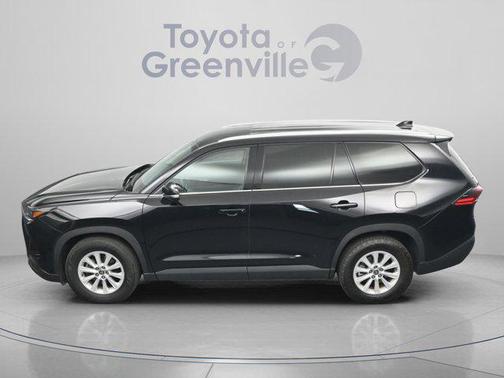 Midnight Black Metallic 2025 Toyota Grand Highlander XLE