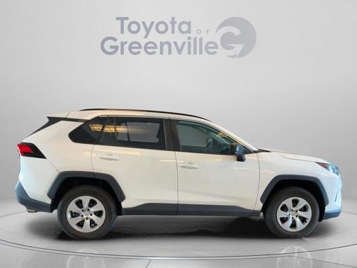 Super White 2021 Toyota RAV4 LE