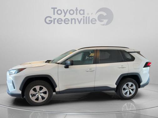 Super White 2021 Toyota RAV4 LE