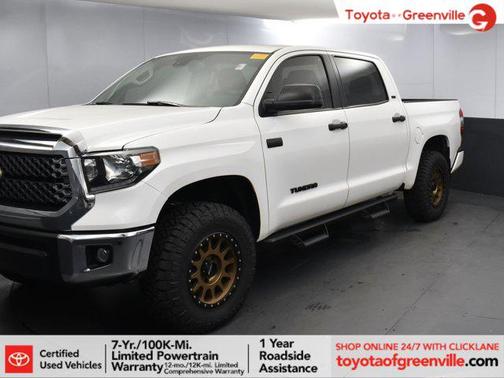 Super White 2020 Toyota Tundra SR5