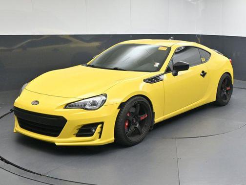 2017 Subaru BRZ Series. Yellow