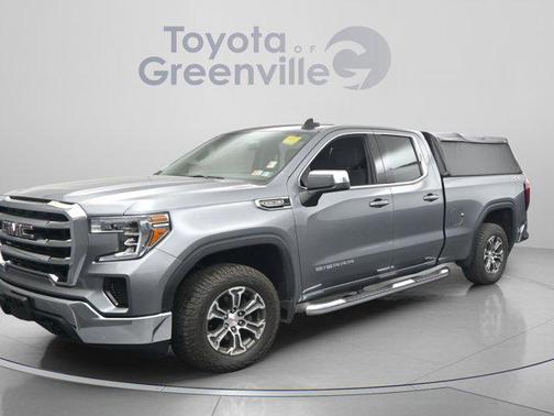 Satin Steel Metallic 2019 GMC Sierra 1500 SLE