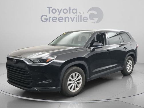 Midnight Black Metallic 2025 Toyota Grand Highlander XLE