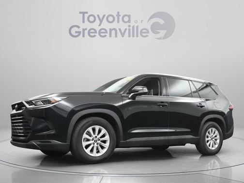 Midnight Black Metallic 2025 Toyota Grand Highlander XLE