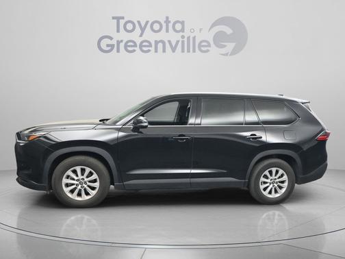 Midnight Black Metallic 2025 Toyota Grand Highlander XLE