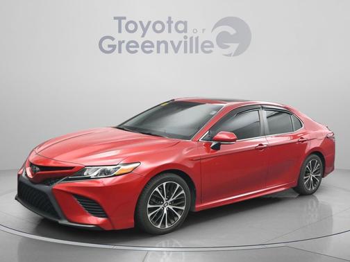 Supersonic Red 2019 Toyota Camry SE