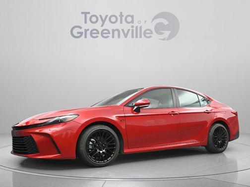 Supersonic Red 2025 Toyota Camry LE