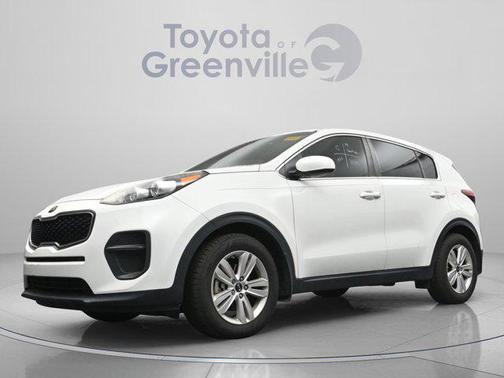 Clear White 2019 Kia Sportage LX