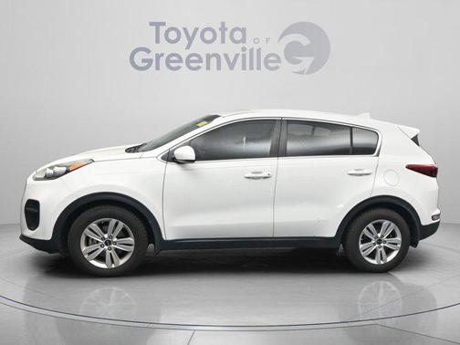 Clear White 2019 Kia Sportage LX