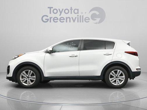 Clear White 2019 Kia Sportage LX