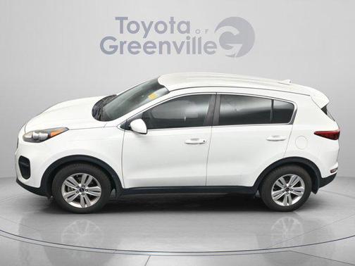 Clear White 2019 Kia Sportage LX