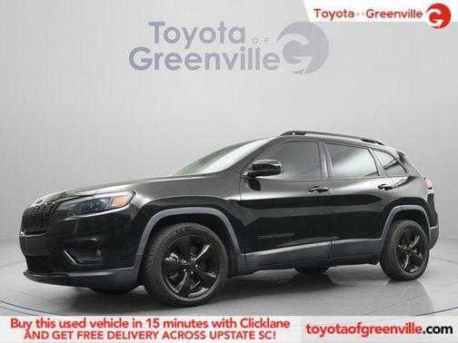 Diamond Black Crystal Pearlcoat 2020 Jeep Cherokee Altitude