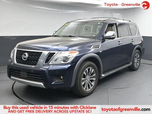 Hermosa Blue 2018 Nissan Armada SL