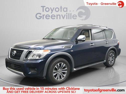 Hermosa Blue 2018 Nissan Armada SL