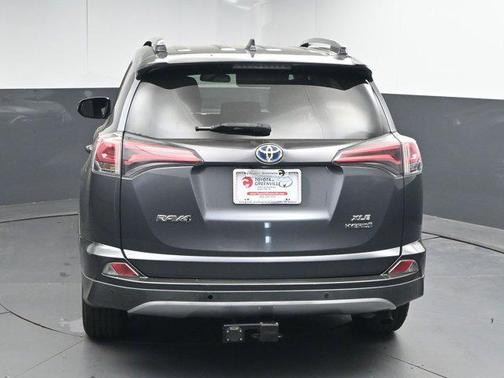 Silver Sky Metallic 2018 Toyota RAV4 Hybrid XLE