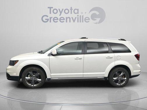 Pearl White Tri-Coat 2016 Dodge Journey Crossroad