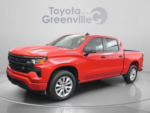 Red Hot 2025 Chevrolet Silverado 1500 Custom