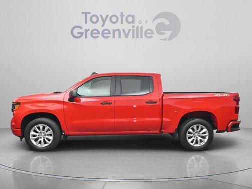 Red Hot 2025 Chevrolet Silverado 1500 Custom