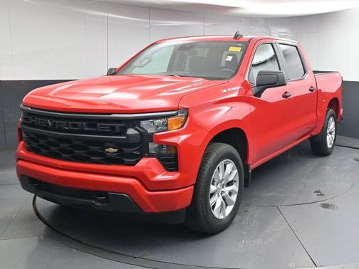 Red Hot 2025 Chevrolet Silverado 1500 Custom