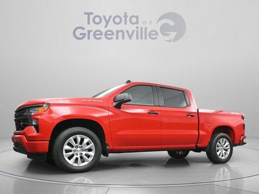 Red Hot 2025 Chevrolet Silverado 1500 Custom