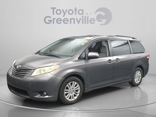 Predawn Gray Mica 2012 Toyota Sienna XLE