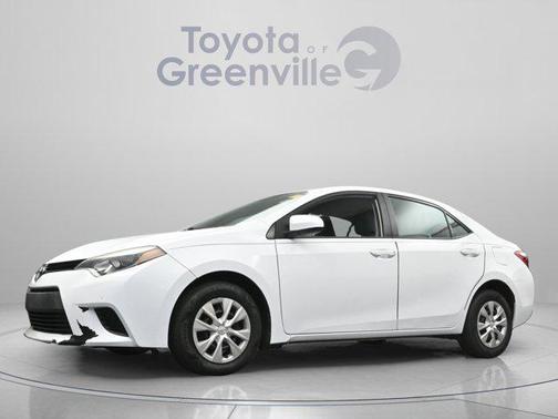 Super White 2016 Toyota Corolla L