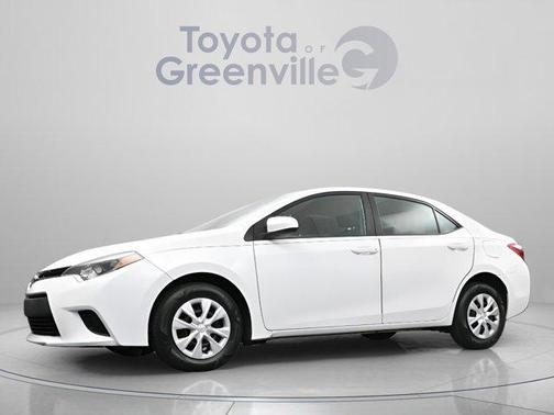 Super White 2016 Toyota Corolla L