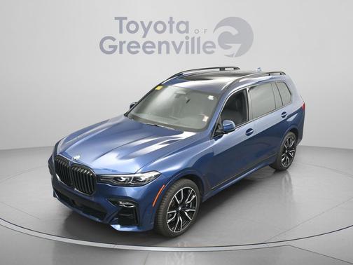 Phytonic Blue Metallic 2019 BMW X7 xDrive50i