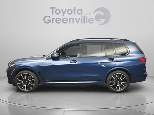 Phytonic Blue Metallic 2019 BMW X7 xDrive50i