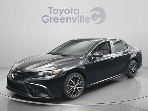 Midnight Black Metallic 2023 Toyota Camry SE