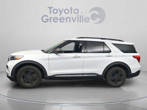 Oxford White 2020 Ford Explorer XLT