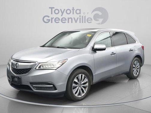 Lunar Silver Metallic 2016 Acura MDX 3.5L AcuraWatch Plus Package