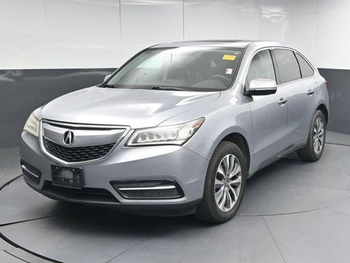 Lunar Silver Metallic 2016 Acura MDX 3.5L AcuraWatch Plus Package