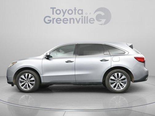 Lunar Silver Metallic 2016 Acura MDX 3.5L AcuraWatch Plus Package