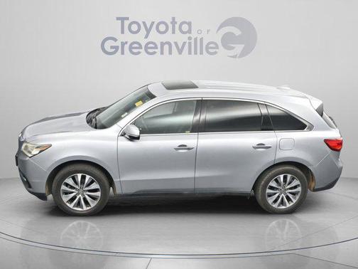 Lunar Silver Metallic 2016 Acura MDX 3.5L AcuraWatch Plus Package