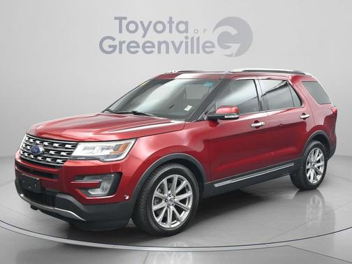 Ruby Red Metallic 2017 Ford Explorer Limited