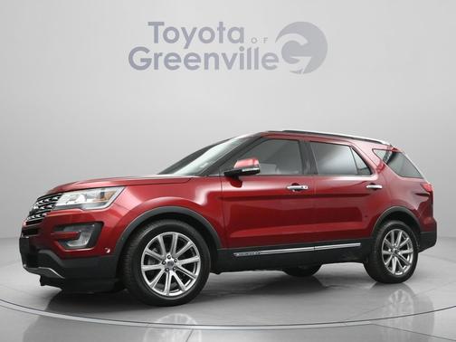 Ruby Red Metallic 2017 Ford Explorer Limited