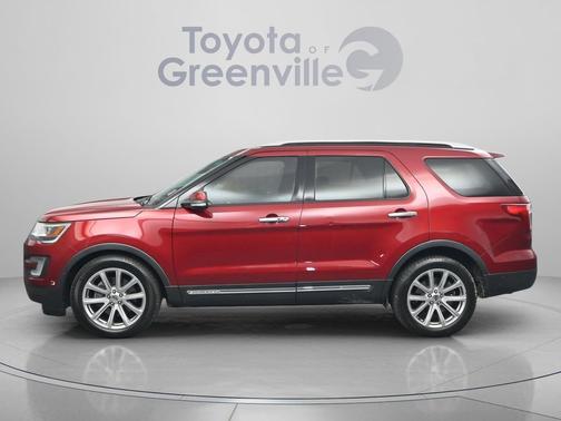 Ruby Red Metallic 2017 Ford Explorer Limited