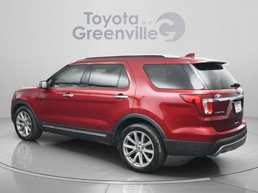 Ruby Red Metallic 2017 Ford Explorer Limited