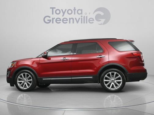 Ruby Red Metallic 2017 Ford Explorer Limited
