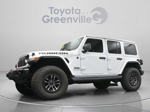 Bright White Clearcoat 2025 Jeep Wrangler Rubicon