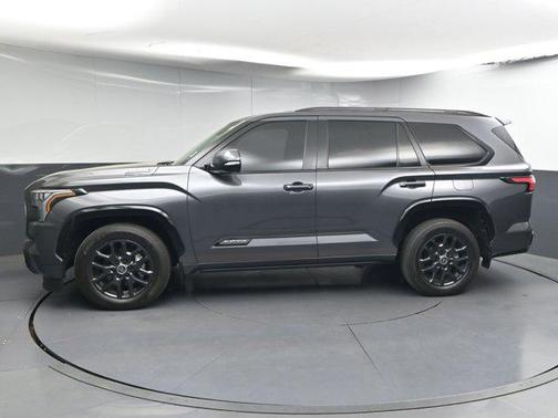 Magnetic Gray Metallic 2024 Toyota Sequoia Platinum