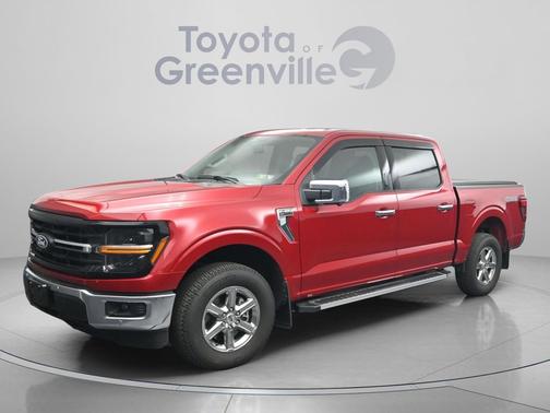 Rapid Red Metallic Tinted Clearcoat 2024 Ford F-150 XLT