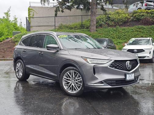 Carbon Metallic 2023 Acura MDX Advance Package