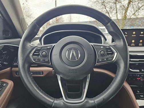 Platinum White Pearl 2023 Acura MDX Advance Package