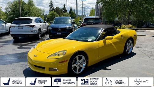 Velocity Yellow Tintcoat 2007 Chevrolet Corvette Base